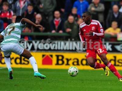 Yeovil Town v Swindon Town 181014