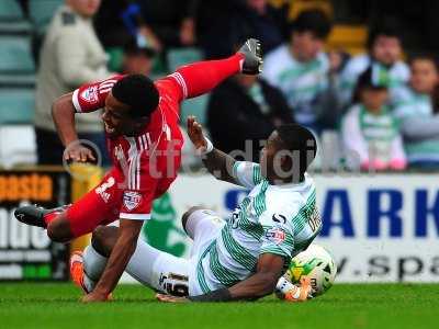 Yeovil Town v Swindon Town 181014