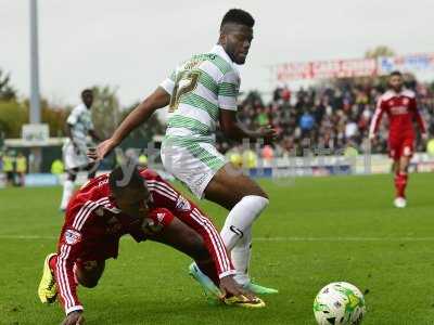 Yeovil Town v Swindon Town 181014