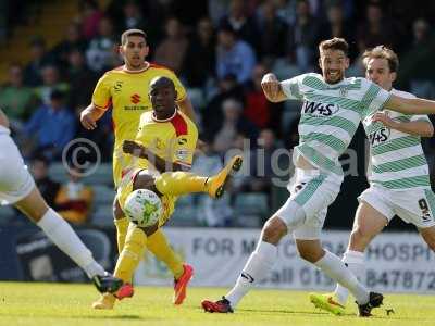 Yeovil Town v MK Dons 041014