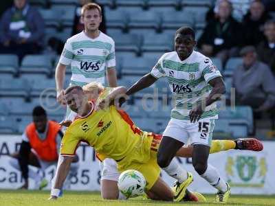 Yeovil Town v MK Dons 041014