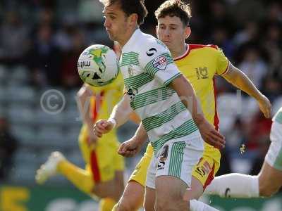 Yeovil Town v MK Dons 041014