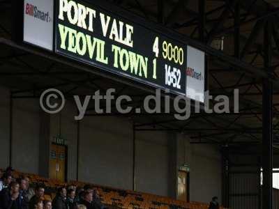 Port Vale v Yeovil 111014