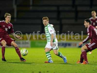 Yeovil  Town v Latvia 181113