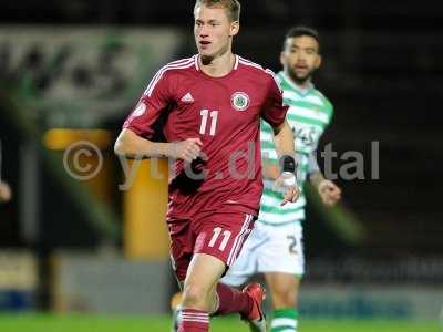 Yeovil  Town v Latvia 181113