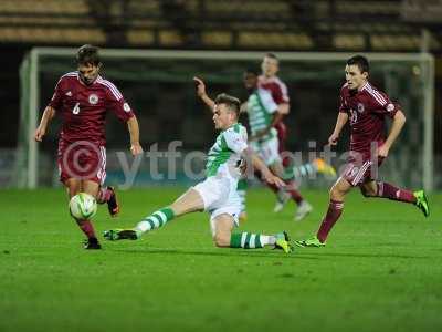 Yeovil  Town v Latvia 181113