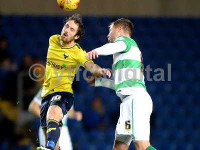 Oxford United v Yeovil Town 081215