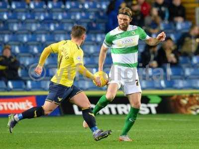 Oxford United v Yeovil Town 081215