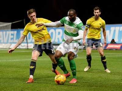 Oxford United v Yeovil Town 081215