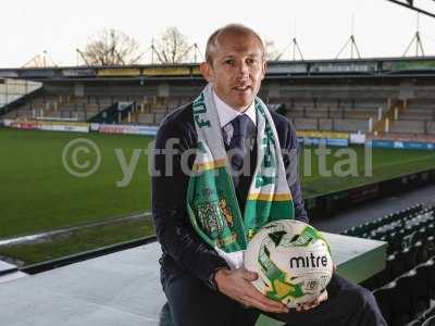 Yeovil Town Manager 311215