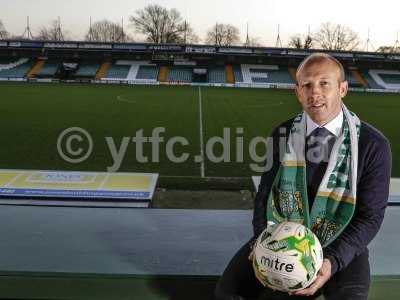 Yeovil Town Manager 311215