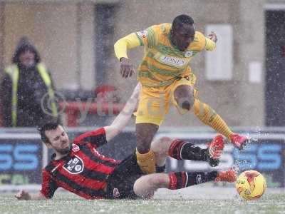 Morecambe v Yeovil  160116