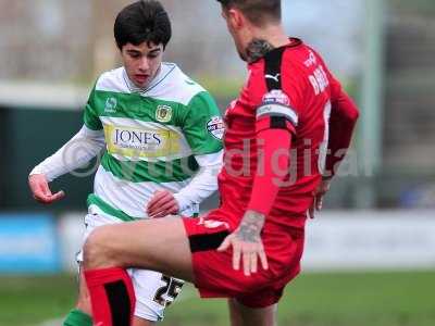 Yeovil Town v Crawley Town 230116