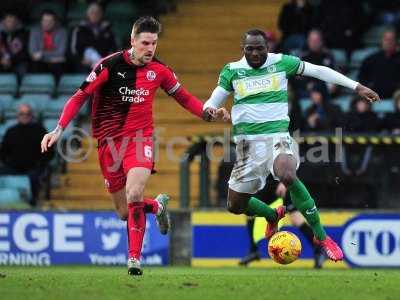 Yeovil Town v Crawley Town 230116