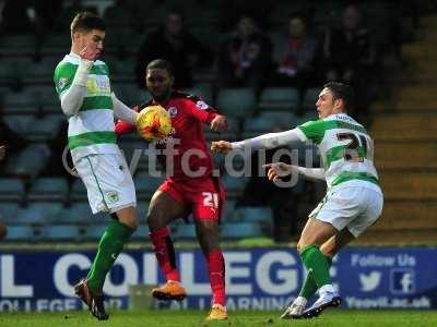 Yeovil Town v Crawley Town 230116