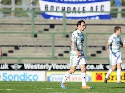 Yeovil Town v Rochdale 251014