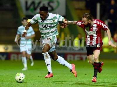 Yeovil Town v Sheffield United 140415