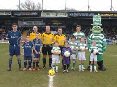 Yeovil Town v Southend United FC Coca Cola League 1