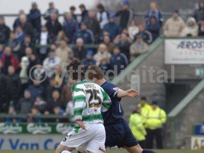 Yeovil Town v Southend United FC Coca Cola League 1