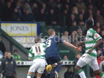 Yeovil Town v Southend United FC Coca Cola League 1