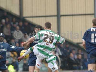 Yeovil Town v Southend United FC Coca Cola League 1