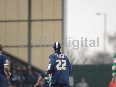 Yeovil Town v Southend United FC Coca Cola League 1