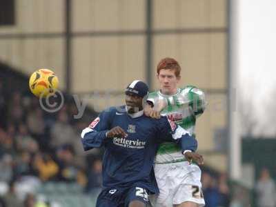 Yeovil Town v Southend United FC Coca Cola League 1