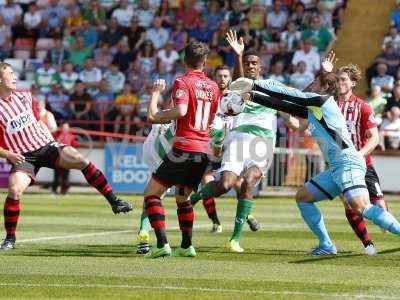 Exeter City v Yeovil Town 080815