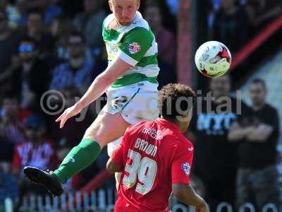 Exeter City v Yeovil Town 080815