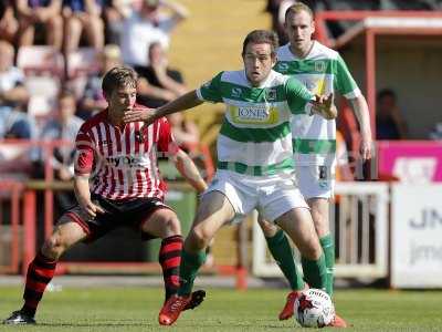 Exeter City v Yeovil Town 080815