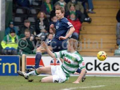 Yeovil Town v Southend United FC Coca Cola League 1