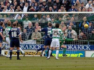 Yeovil Town v Southend United FC Coca Cola League 1