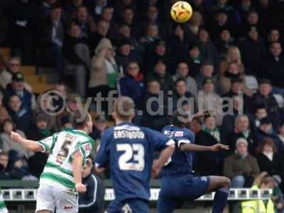 Yeovil Town v Southend United FC Coca Cola League 1