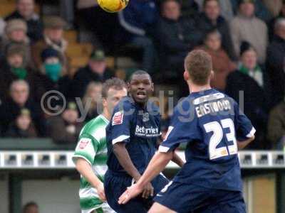 Yeovil Town v Southend United FC Coca Cola League 1