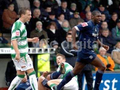 Yeovil Town v Southend United FC Coca Cola League 1