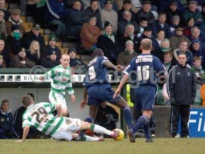 Yeovil Town v Southend United FC Coca Cola League 1