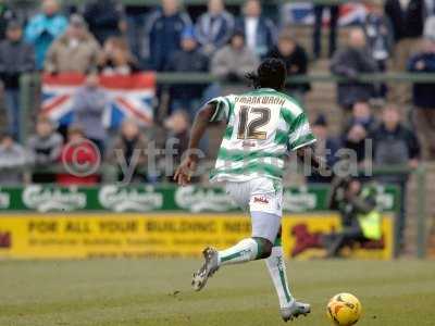 Yeovil Town v Southend United FC Coca Cola League 1