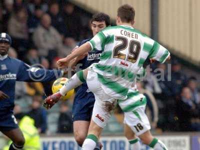 Yeovil Town v Southend United FC Coca Cola League 1