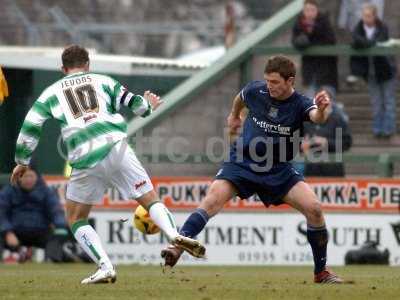 Yeovil Town v Southend United FC Coca Cola League 1