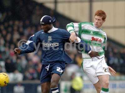 Yeovil Town v Southend United FC Coca Cola League 1