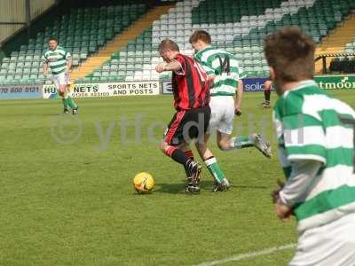 Staff v supporters match 080